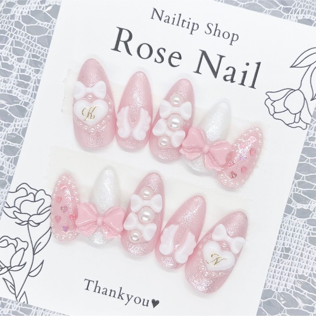 オンライン限定商品】 【 完成品確認ページ 】ぴぴこ様 つけ爪+ネイル