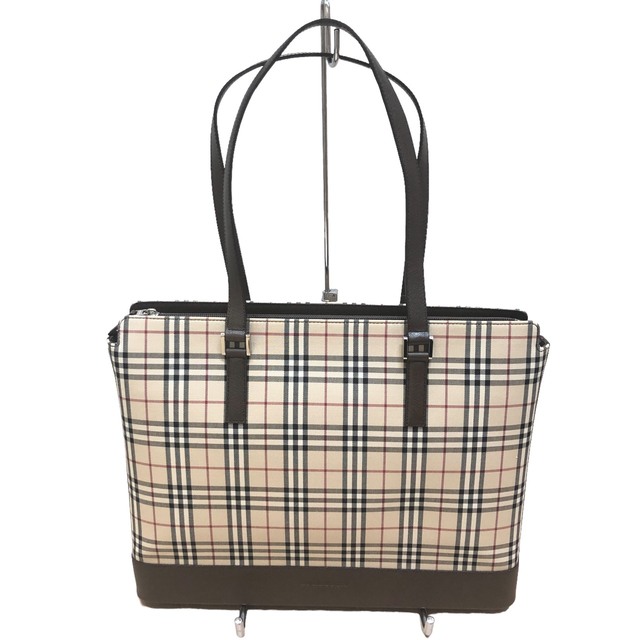最終値下げ トートバッグ バーバリー - BURBERRY ノバチェック柄