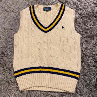 ポロラルフローレン(POLO RALPH LAUREN)の美品　ラルフローレン ベスト 120 6years ニット セーター(ニット)