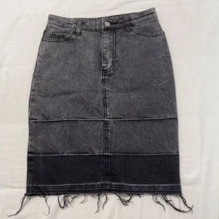 チープマンデー(CHEAP MONDAY)のチープマンデー デニムスカート デニムタイトスカート(ミニスカート)