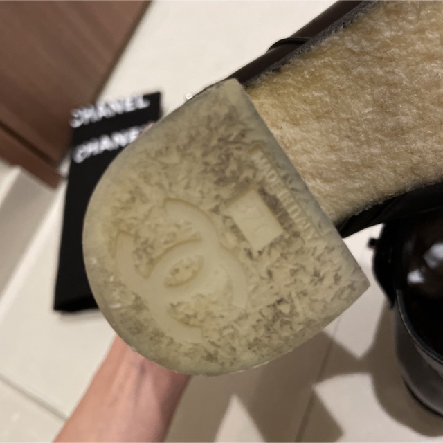chanel ターンロックブーツ 37 - ブーツ