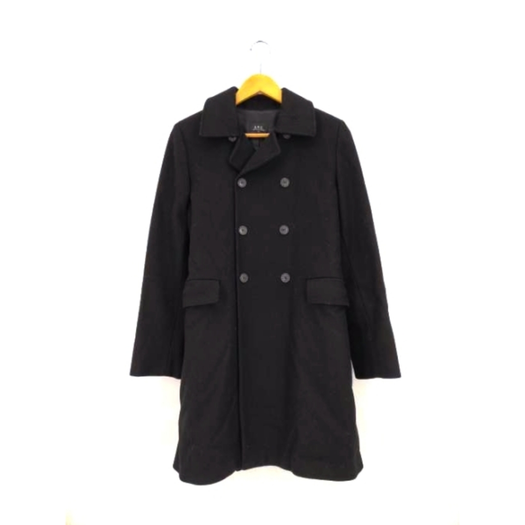 A.P.C.(アーペーセー) メルトンウールダブルチェスターコート フランス