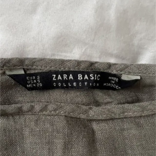 ZARA(ザラ)の麻素材⭐︎肩出しトップス レディースのトップス(カットソー(半袖/袖なし))の商品写真