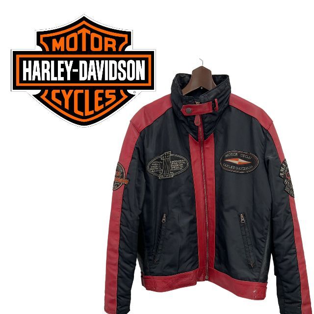 Harley-Davidson　レザージャケット　ライダース　Lサイズ