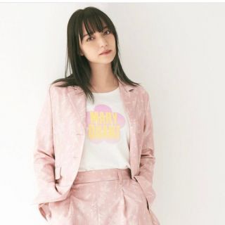 MARY QUANT - マリークワント スプリングブルームジャケット ピンクの ...