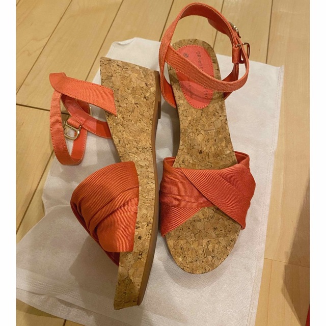 ORiental TRaffic(オリエンタルトラフィック)の美品 oriental traffic ウェッジソールサンダル レディースの靴/シューズ(サンダル)の商品写真