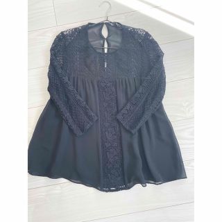 ザラ(ZARA)のZARA レースブラウス　シフォンブラウス(シャツ/ブラウス(長袖/七分))