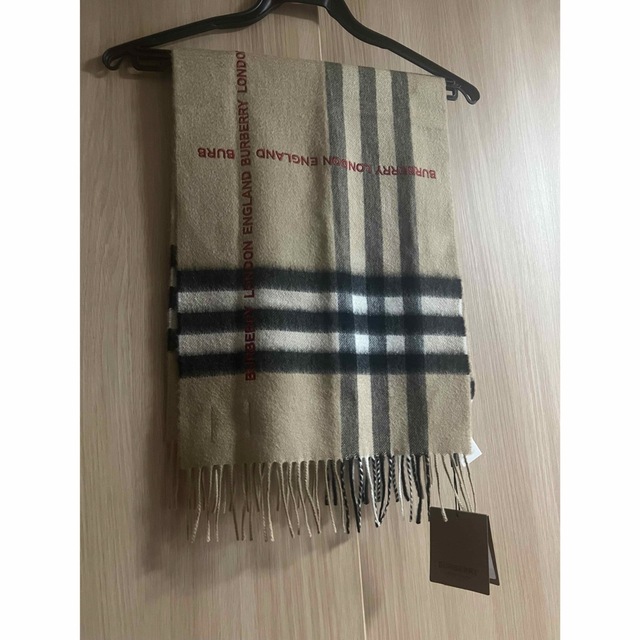 新品未使用 バーバリー クラシック チェック カシミアスカーフ