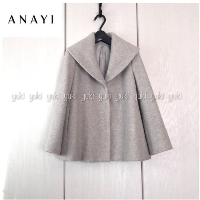 ANAYI - ANAYI アンゴラショートコート の通販 by ゆき's shop｜アナイならラクマ