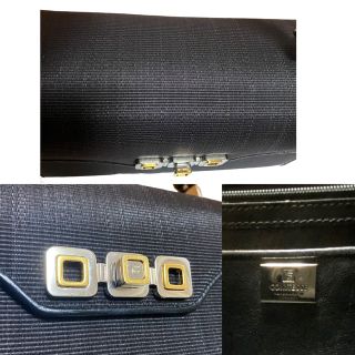 COMTESSE - 皇室御用達 コンテス ホースヘア バニティ 黒 ハンドバッグ