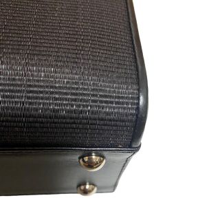 COMTESSE - 皇室御用達 コンテス ホースヘア バニティ 黒 ハンドバッグ
