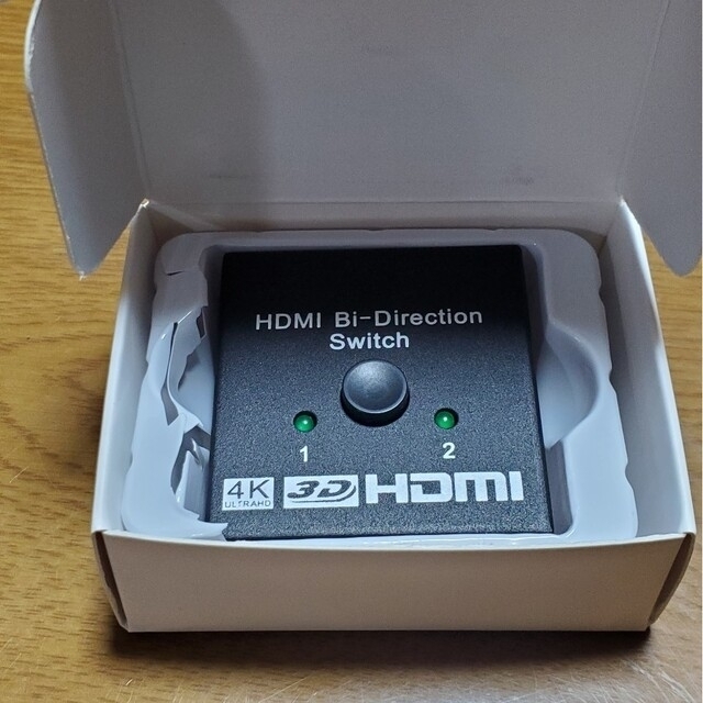 HDMI切替器 セレクター スプリッター スイッチャー スマホ/家電/カメラのテレビ/映像機器(映像用ケーブル)の商品写真