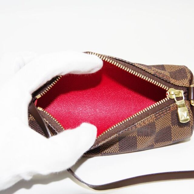 LOUIS VUITTON ダミエ パピヨン ポーチ レディース LOUIS VUITTON ダミエ パピヨン ポーチ レディース