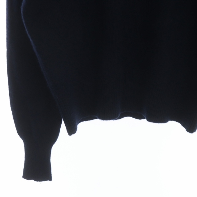 theory(セオリー)のセオリー ニット カシミヤ セーター 長袖 プルオーバー クルーネック M 紺 レディースのトップス(ニット/セーター)の商品写真
