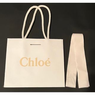 クロエ(Chloe)のChloe 紙袋 リボン付き(ショップ袋)