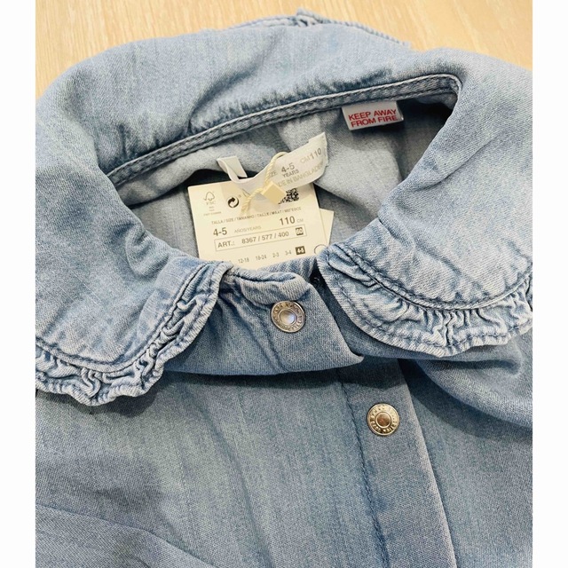 ZARA　デニムシャツ　110