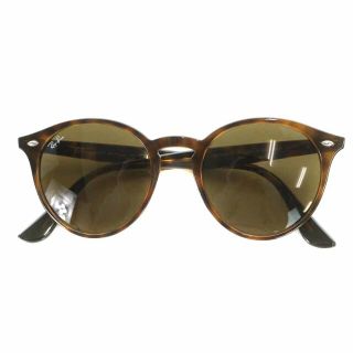 レイバン(Ray-Ban)のRAY BAN サングラス 眼鏡 ラウンド オーバル 51□20 150 茶(サングラス/メガネ)