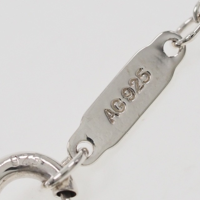 【TIFFANY&Co.】ティファニー 1837 インターロッキング 4サークル シルバー925×ルベドメタル レディース ネックレス - 6