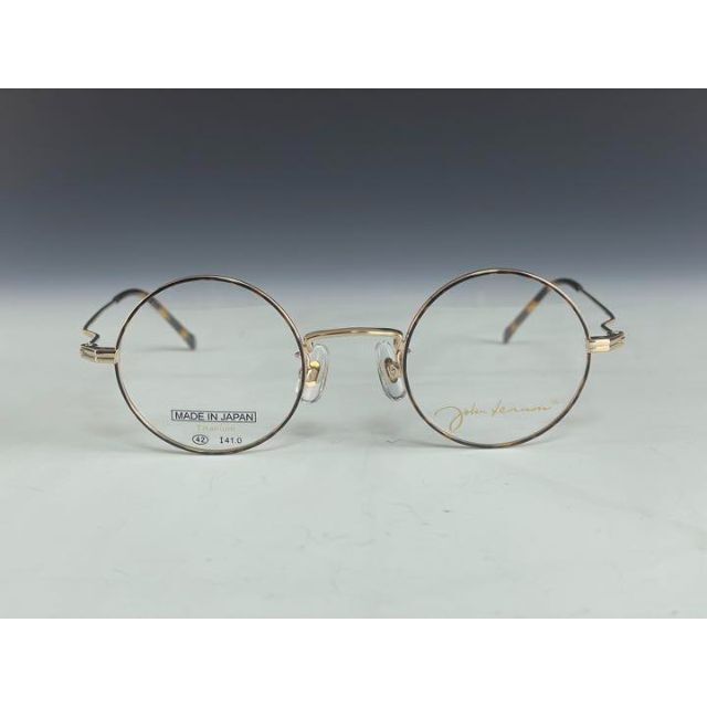 ジョンレノン レンズ無料 近視 乱視 老眼 伊達 丸メガネ JL1093-C5
