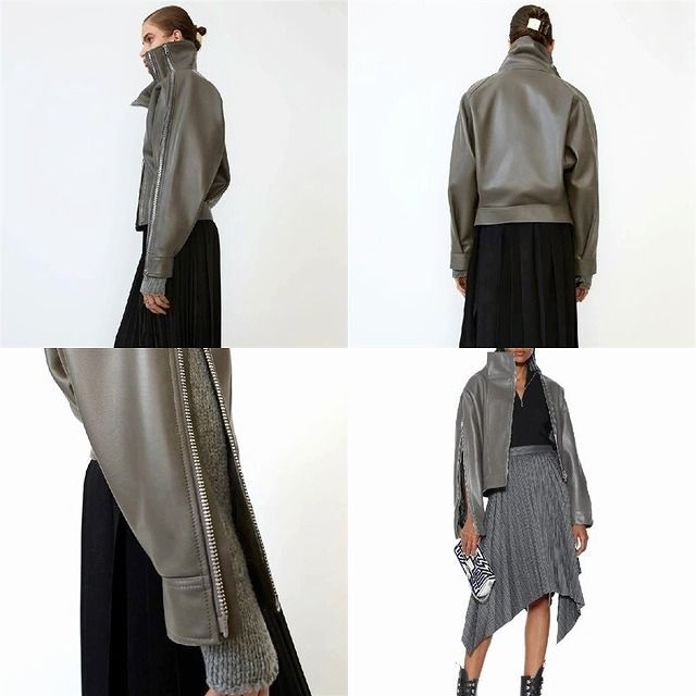 Acne Studios - Acne Studios 19AW デコンストラクテッド レザー Acne Studios - Acne Studios 19AW デコンストラクテッド レザー