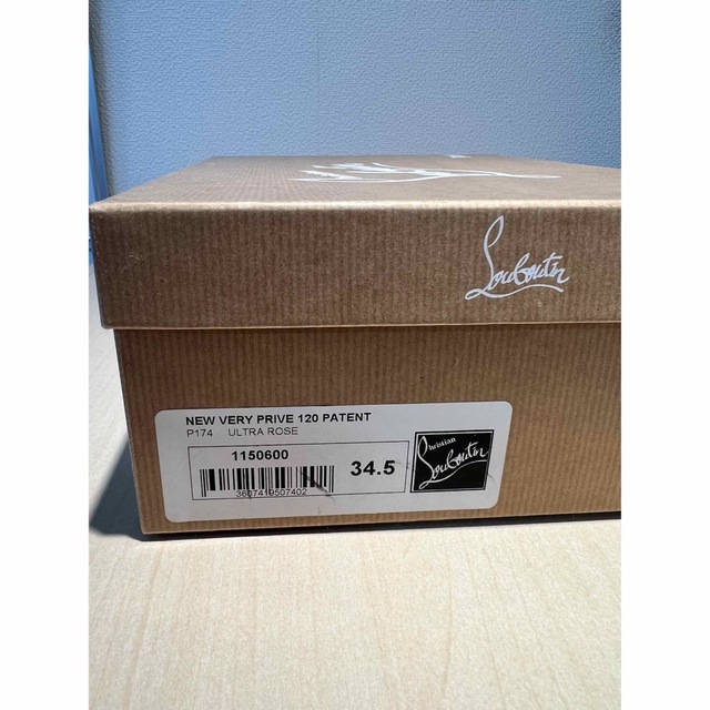 新品⭐︎ クリスチャンルブタン 34.5 オープントゥ パンプス ハイヒール
