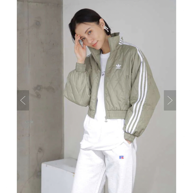 adidas(アディダス)のadidas クラシックスキルトトラックジャケット レディースのジャケット/アウター(ダウンジャケット)の商品写真