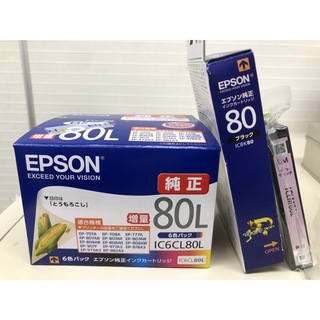 エプソン(EPSON)のEPSON インクカートリッジ IC6CL80L,ICBK80,ICBM80L(その他)