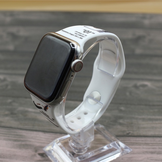 Apple Watch 7 セルラー 45mm ミッドナイト 本体 ラバーバンド
