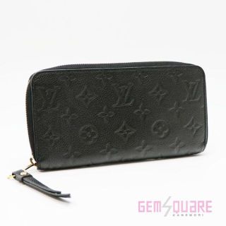 ルイヴィトン(LOUIS VUITTON)のルイヴィトン アンプラント ジッピーウォレット ノワール 財布 M61864(長財布)