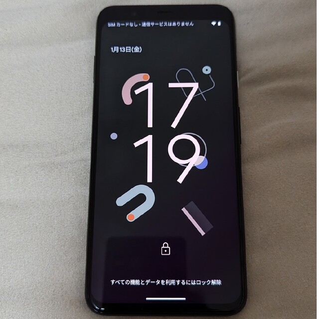 Google(グーグル)の【送料込】Google Pixel 4 XL 黒 128GB スマホ/家電/カメラのスマートフォン/携帯電話(スマートフォン本体)の商品写真