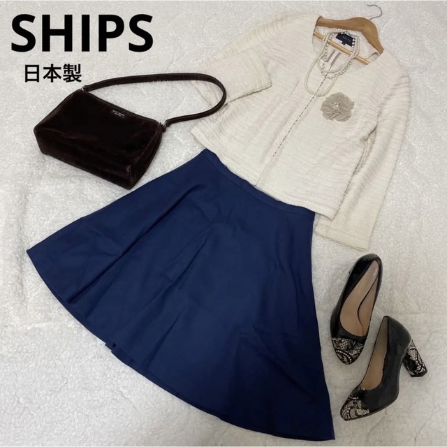 SHIPS(シップス)のシップス　フォーマルスーツ　上下セット　セットアップ　ママスーツ　入学式　卒業式 レディースのフォーマル/ドレス(スーツ)の商品写真