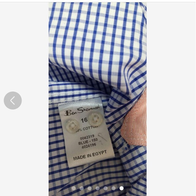 Ben Sherman(ベンシャーマン)のタグ付き新品　ベンシャーマン　メンズ　シャツ メンズのトップス(シャツ)の商品写真