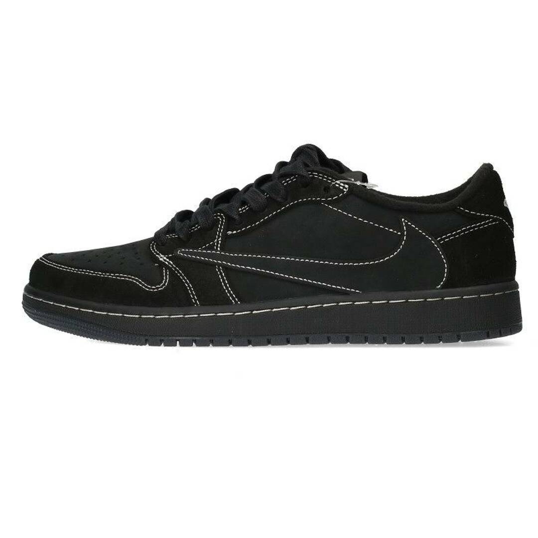 【レビューで送料無料】 ナイキ - NIKE ×トラヴィススコット 27.5cm メンズ エアジョーダン1レトロロウオージースニーカー DM7866-001 PHANTOM BLACK OG LOW 1 JORDAN AIR Scott Travis スニーカー