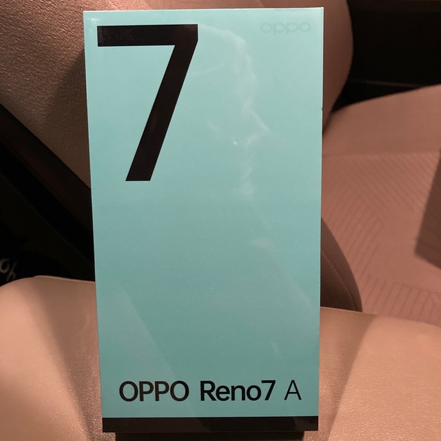 【未開封、最安値】　Oppo reno7A スターリーブラック