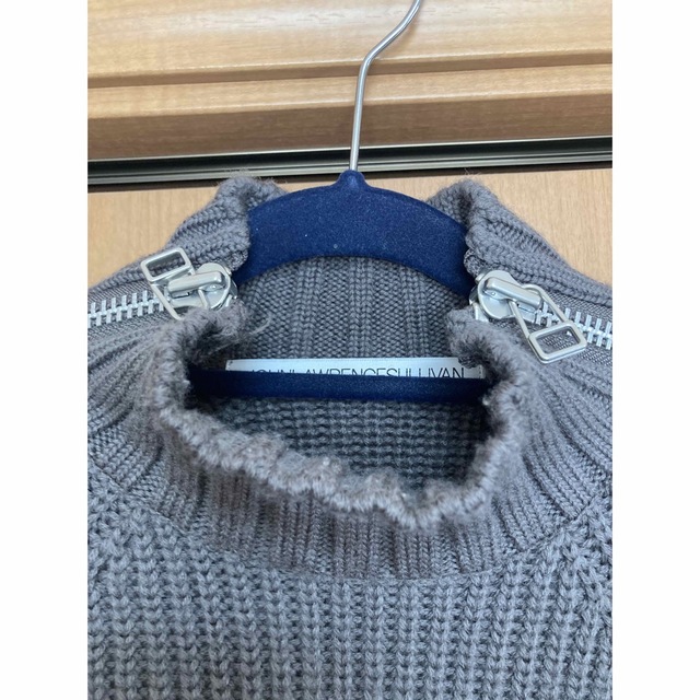 爆安】 JOHNLAWRENCESULLIVAN ZIPPED KNIT 21ss -ニット/セーター