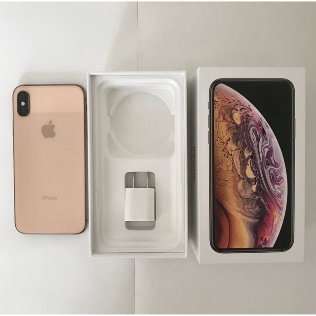 iPhoneXS SIMフリー 256GB ゴールド アイフォン シムフリー | www ...