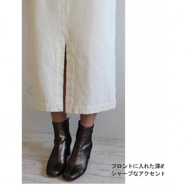 GALERIE VIE(ギャルリーヴィー)のGALERIE VIE タイトスカート コーデュロイ ブラウン レディースのスカート(ひざ丈スカート)の商品写真