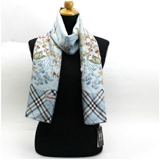 バーバリー(BURBERRY) シルク バンダナ/スカーフ(レディース)の通販