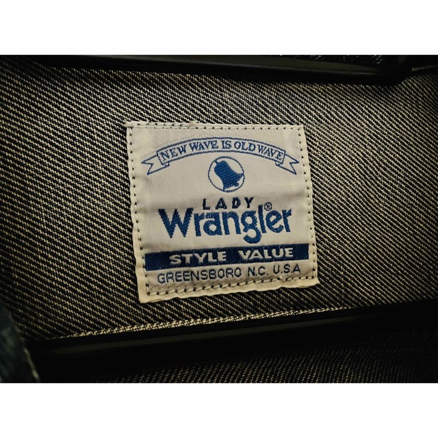 Wrangler(ラングラー)のデニムラングラーのGジャンカバーオール古着リーバイス好きにも レディースのジャケット/アウター(Gジャン/デニムジャケット)の商品写真
