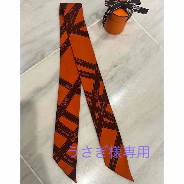 Hermes(エルメス)のエルメス スカーフ ツイリー レディースのファッション小物(バンダナ/スカーフ)の商品写真