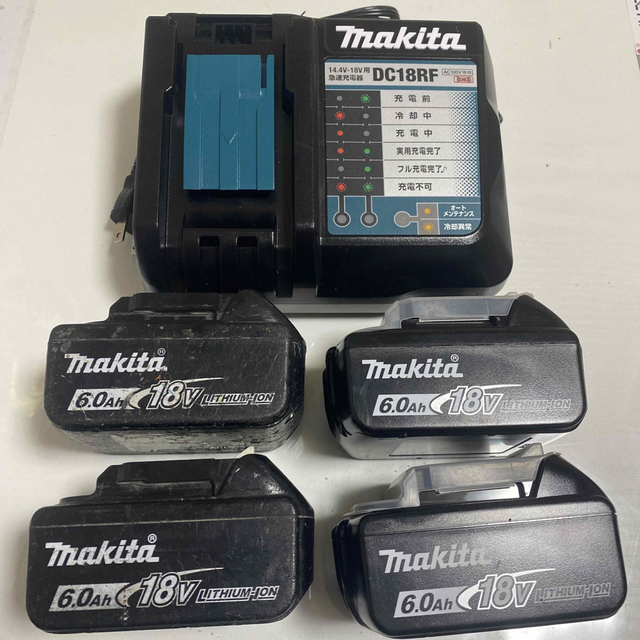 Makita - マキタ18V バッテリー　急速充電器