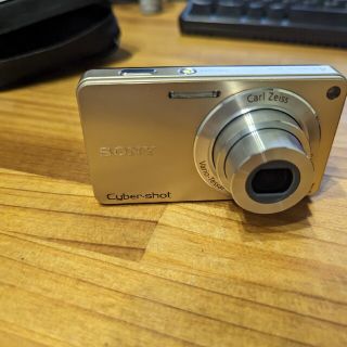 ソニー(SONY)のSONY cyber-shot サイバーショットDSC-W350 ゴールド(コンパクトデジタルカメラ)