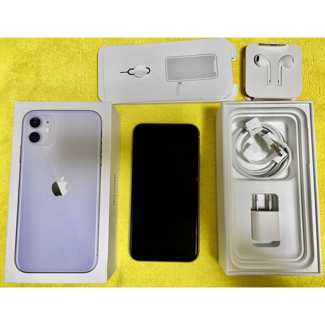 iPhone11 本体 128GB PURPLE SIMフリー