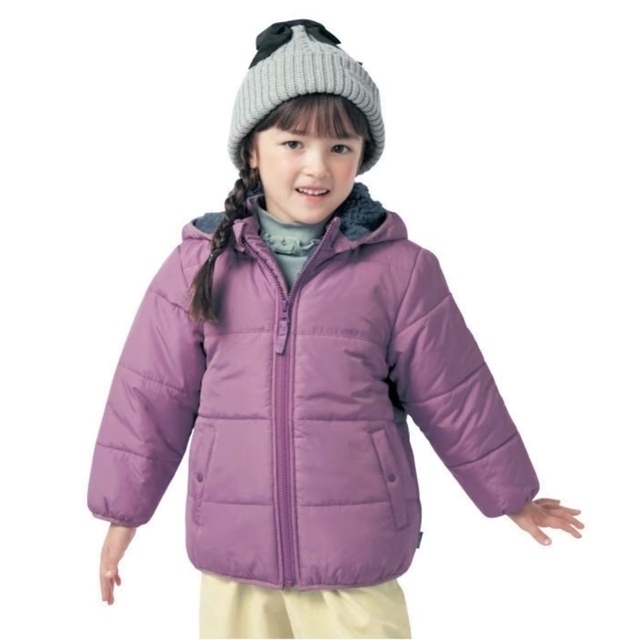 ベルメゾン(ベルメゾン)の新品 アウター 女の子 120cm 厚手 キッズ/ベビー/マタニティのキッズ服女の子用(90cm~)(ジャケット/上着)の商品写真