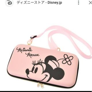 ディズニー(Disney)の★DISNEY STORE 完売品 ミニーマウス ピンク ゲームケース(キャラクターグッズ)