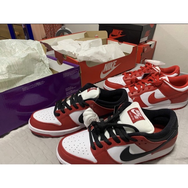 最新コレックション DUNK SB NIKE LOW 27.5cm CHICAGO PRO スニーカー