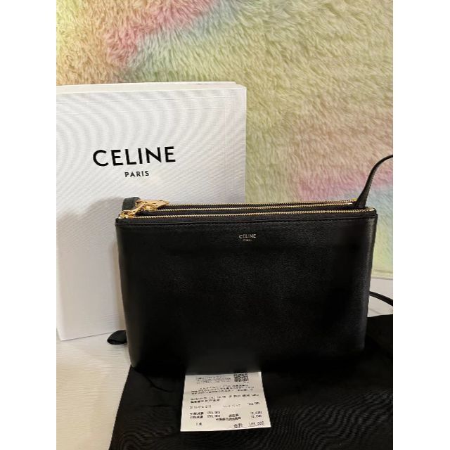 最新作大人気 celine - celine セリーヌ トリオ ラージ 新品の通販 by