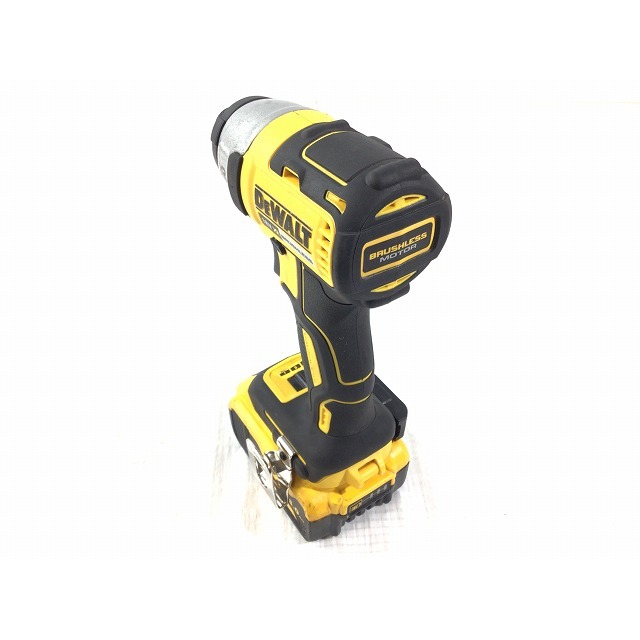 ☆品☆DEWALT デウォルト 充電式インパクトドライバー DCF887M2 バッテリ2個(18V4.0Ah) 充電器 ケース付き 