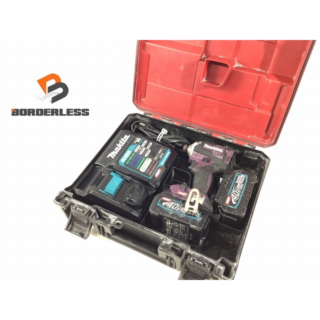 Makita - ☆中古品☆ makita マキタ 40V 充電式インパクト Makita - ☆中古品☆ makita マキタ 40V 充電式インパクト