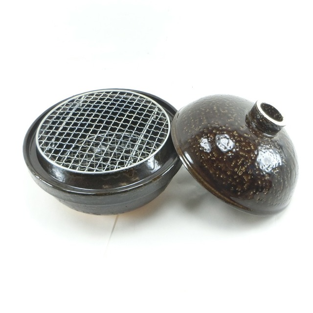新品未使用　土鍋 いぶしぎん 小 直径：230mm 燻製土鍋